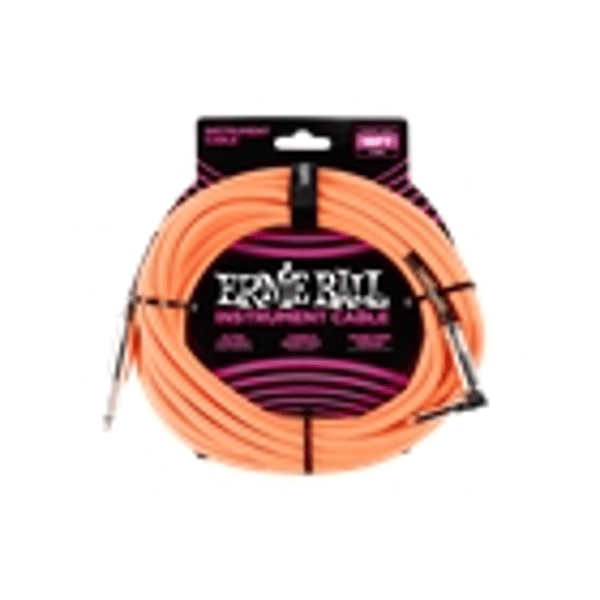Ernie Ball 6084 Cavo Braided Neon Orange 5,49 m