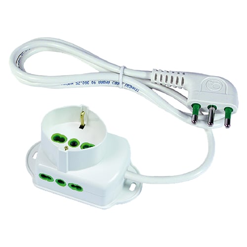 MULTIPRESA MINI 'TRIAX' 42105 - colore bianco
