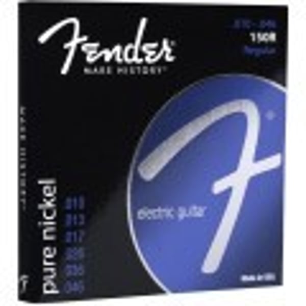 FENDER Muta per chitarra Original 150, rivestite in nichel puro, Ball End, scalatura 150R .010-.046, (6). Modello 0730150406