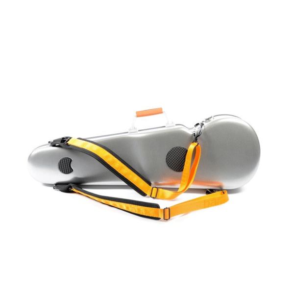 BAM ITALIA DEF2002XLA CUSTODIA HIGHTECH LA DEFENSE CONTOURED PER VIOLINO - BRUSHED ALUMINUM