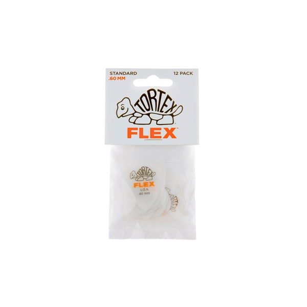 Dunlop 428P.60 Tortex Flex Standard .60 mm Pack/12