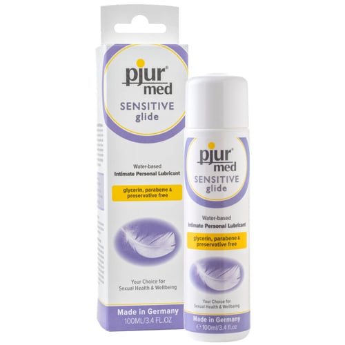 PJUR MED SENSITIVE GLIDE LUBRIFICANTE A BASE ACQUA 100 ML