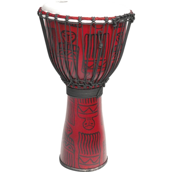 Tanga FIBD95-RD Djembe Fibra Energy 9,5" Sarong Rosso