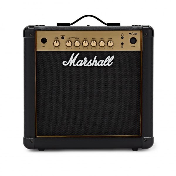 MARSHALL AMP MARSHALL MG15GR MG GOLD AMPLIFICATORE COMBO PER CHITARRA ELETTRICA 15 WATT CON RIVERBERO