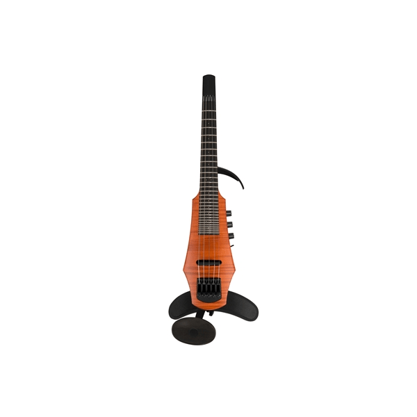 NS Design CR5 Fretted Electric Violin 5 Amber Stain