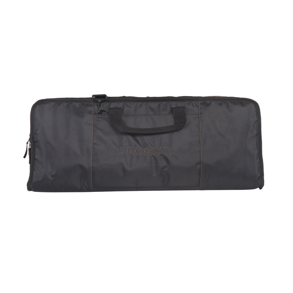 PROEL STAGE Borsa per tastiera in robusto nylon 420D antistrappo. Dimensioni interne: 660 (larghezza) x 260 (profondità) x 85 (altezza) mm. Imbottitura 8 mm. Disponibile in colore nero.