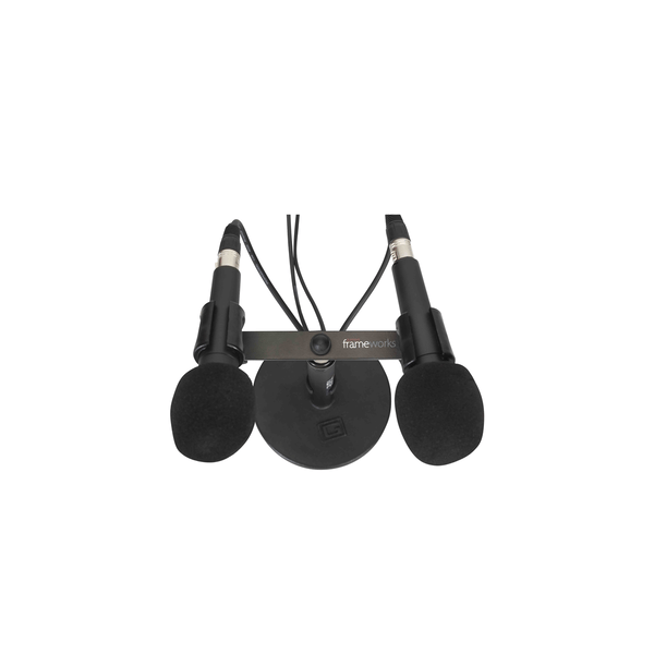 Gator Frameworks GFWMIC1TO2 Supporto barra microfonica 1 a 2