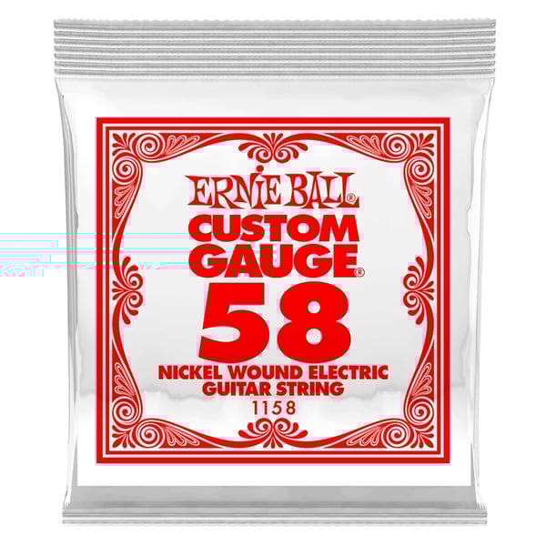 Ernie Ball 1158 Nickel Wound .058