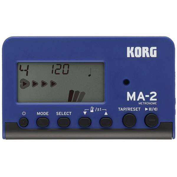 KORG MA2 BLBK METRONOMO DIGITALE PROFESSIONALE BLU E NERO