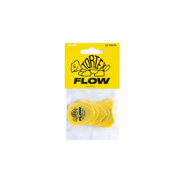 Dunlop 558P073 Tortex Flow Standard .73 mm Player's Pack/12
