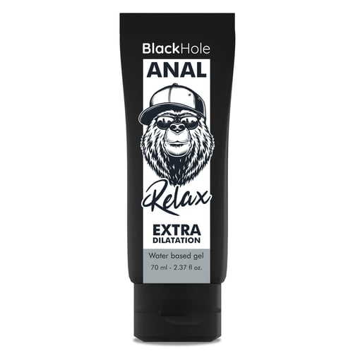 BLACK HOLE - GEL A BASE D''EAU DILATATION ANALE 70 ML