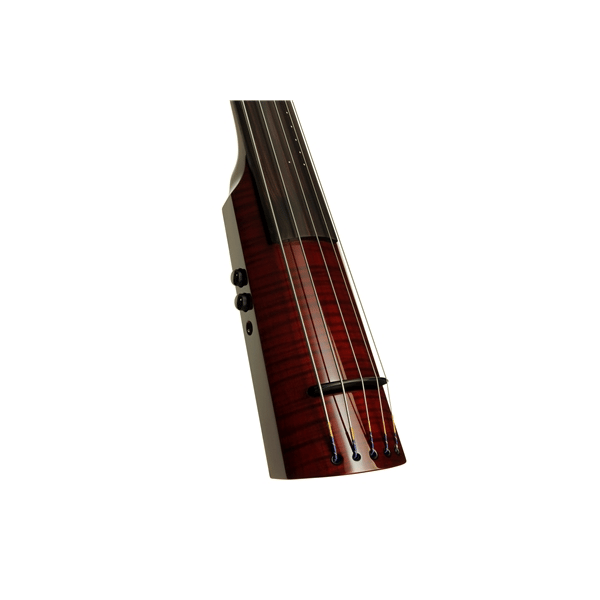 NS Design WAV5 Electric Upright Bass 5 Transparent Red