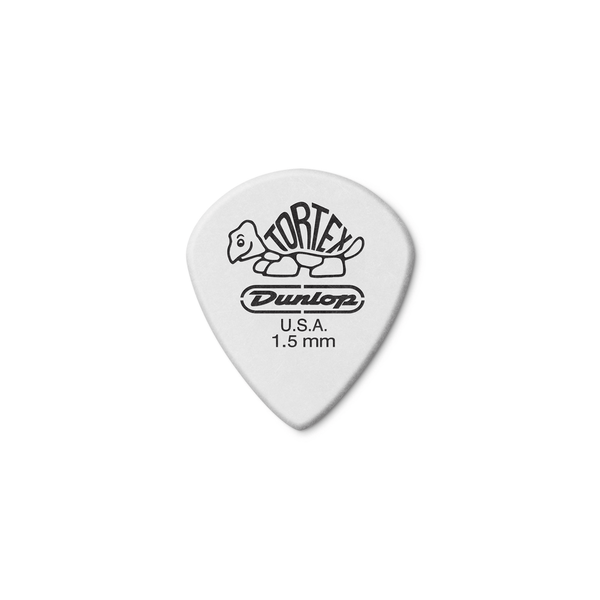 Dunlop 478R1.50 Tortex White Jazz III, 1.5mm