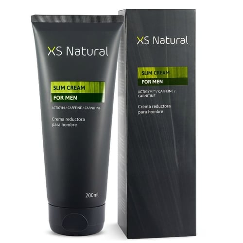 500COSMETICS 500 COSMETICS - XS CREMA NATURALE PER UOMO. CREMA SNELLENTE E BRUCIATORE DI GRASSI PER RIDURRE I GRASSI ADDOME