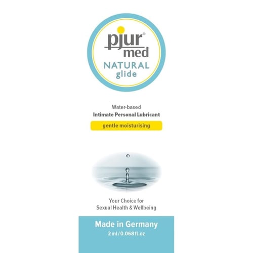 PJUR MED NATÜRLICHES SCHMIERMITTEL AUF WASSERBASIS 2 ML