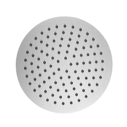 SOFFIONE DOCCIA TONDO ULTRA SLIM ACCIAIO INOX