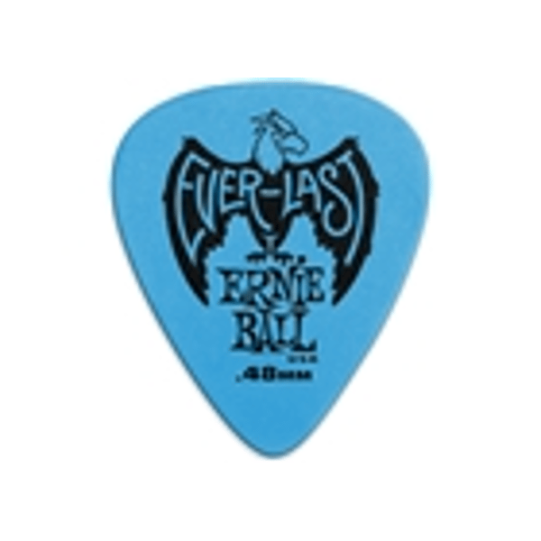 Ernie Ball 9181 Plettri Everlast Blue 0.48mm Busta da 12