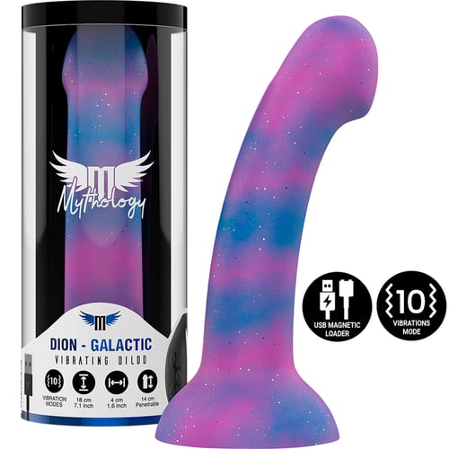 MYTHOLOGY FANTASY DILDO MYTHOLOGY - DION GALACTIC DILDO M - VIBRATORE WATCHME TECNOLOGIA WIRELESS COMPATIBILE