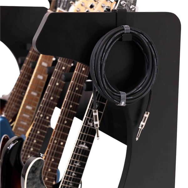 Gator Frameworks GFW-ELITEGTR5RK-BLK Rack per chitarre 5-7 posti in finitura nera<br>