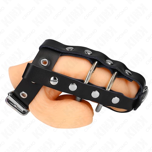 KINK RING POWER KINK - GABBIA PER PENE REGOLABILE CON BLOCCAGGIO