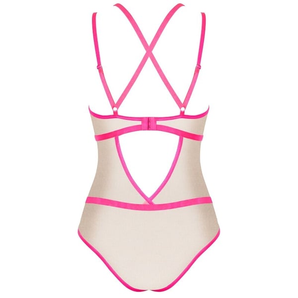 OBSESSIF - NUDELIA TEDDY - ROSE S / M