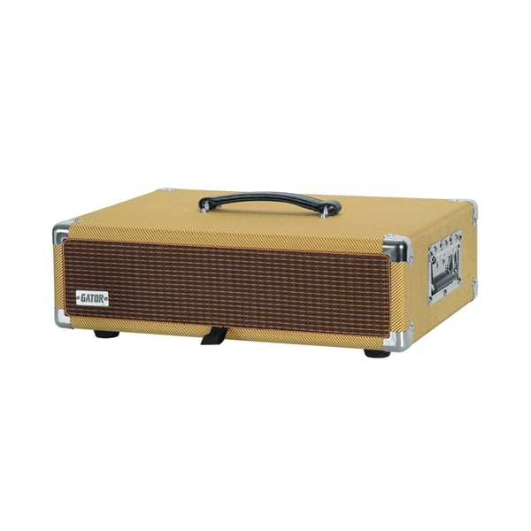Gator Cases GR-RETRORACK-2TW Custodia da 2 unità Rack Vintage Amp Vibe Tweed
