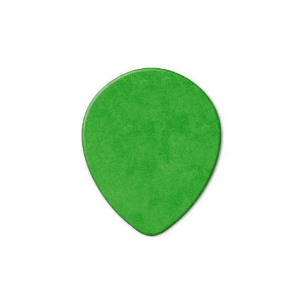 Dunlop 413R Tortex Tear Drop Green .88