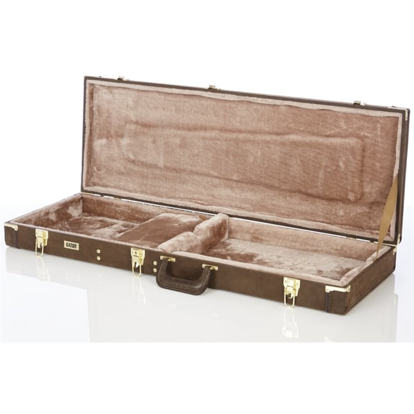 Gator Cases GW-ELECT-VIN Custodia Chitarra Elettrica Vintage Brown