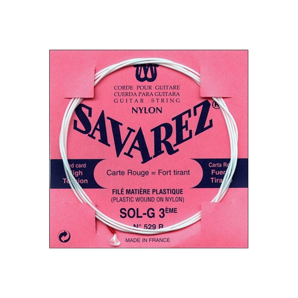 Savarez 529R Corda singola SOL-G-3 Chitarra Classica