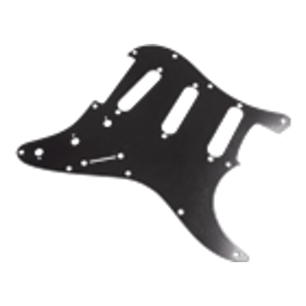 Yellow Parts EZ1100B Battipenna 3 Strati Stratocaster® Style Nero