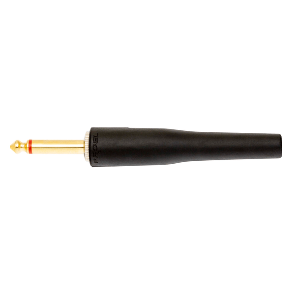 PROEL STAGE Connettore professionale jack mono 6,3 mm - 1/4. Colore: Nero.