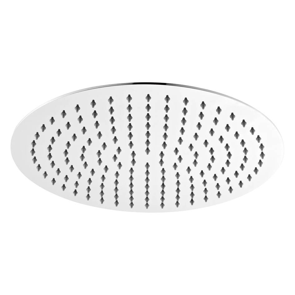GGStudy Soffione Doccia Quadrato Ad Alta Pressione 40.6x40.6 Cm, Oro Spazzolato, Acciaio Inox 304 Con Ugelli Silicone - 6