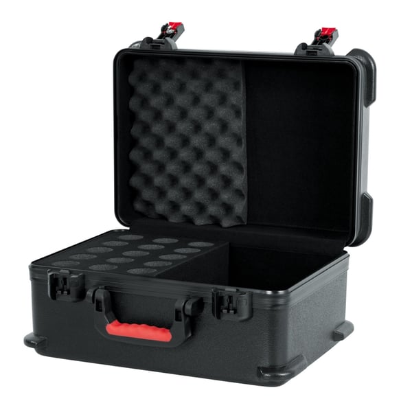 Gator Cases GTSA-MIC15 Custodia TSA ATA 15 Microfoni
