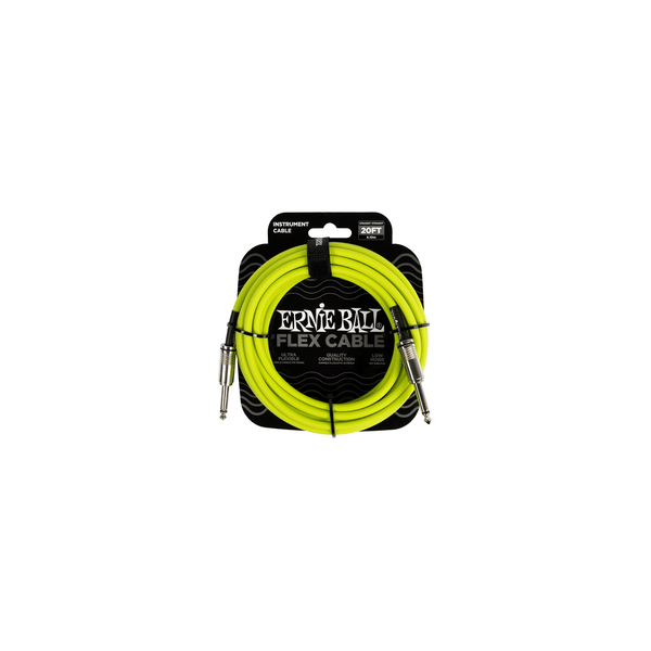 Ernie Ball Cavo flessibile verde 6419 6m