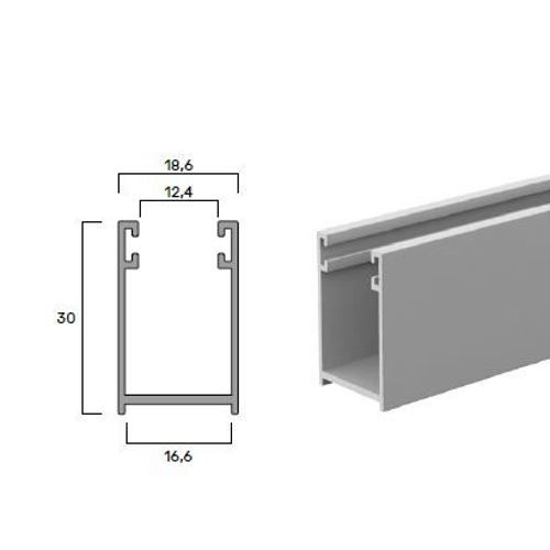 GUIDE SCORREVOLI CASSETTI MM 450 MARRONE (2PZ) - Ferramenta e Brico -  Zanzariere, Tapparelle e tutti gli accessori per tapparelle, Bricolage