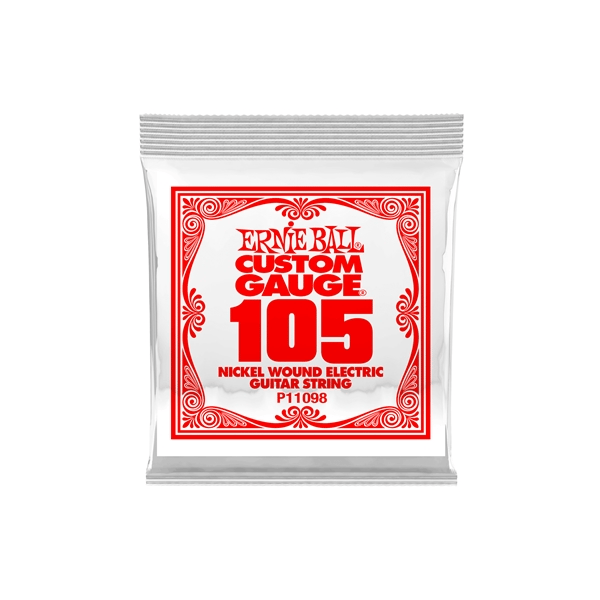 Ernie Ball 1098 Nickel Wound Scala Extra Lunga .105