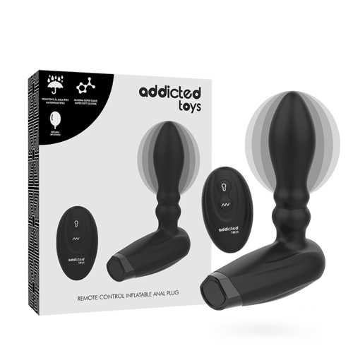 ADDICTED TOYS AUFBLASBARER FERNBEDIENUNGSSTECKER - 10 VIBRATIONSMODI