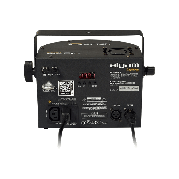 Algam Lighting HELIOS-II Proiettore Derby LED DMX