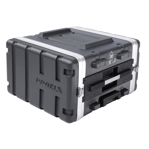 PROEL STAGE Custodia a rack 19' - 6U - realizzata in Polietilene Force, con ruote