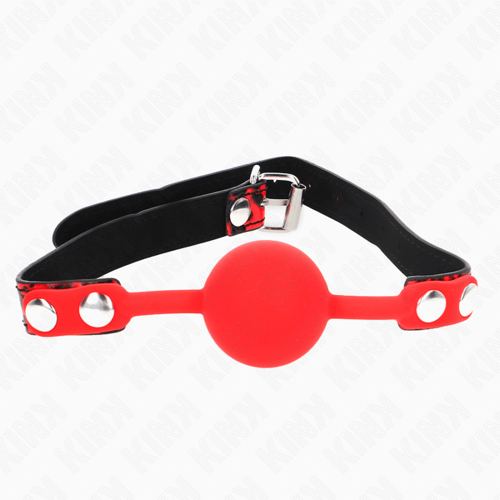 KINK COLLAR & GAG KINK - PALLA IN SILICONE 4 CM MODELLO GAG 2 60 x 2 CM