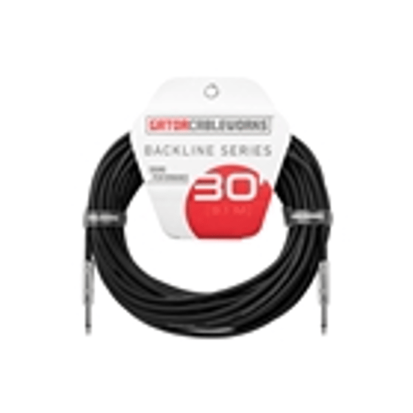 Gator Cableworks GCWB-INS-30 Cavo strumento jack dritto/dritto 9 m Serie Backline