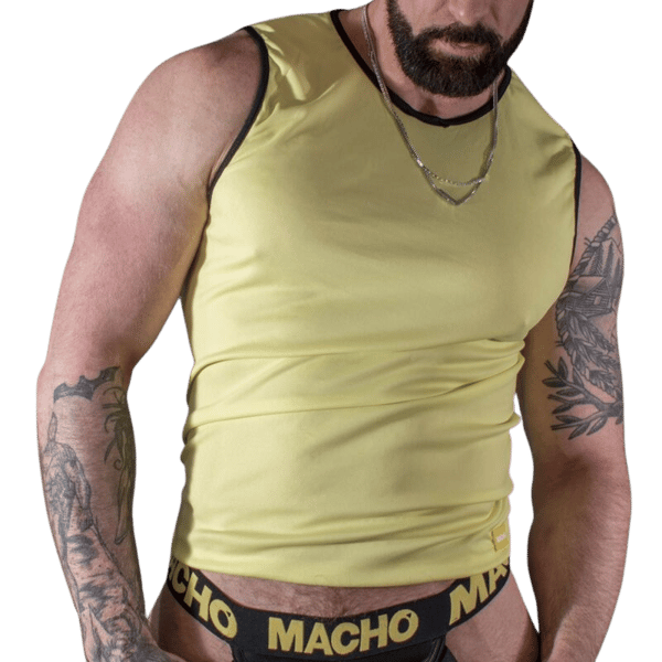 MACHOGELBES T-SHIRT L/XL