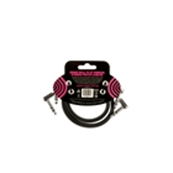 Ernie Ball 6406 Flat Ribbon Stereo Patch Cable 60,96cm 2-Pk