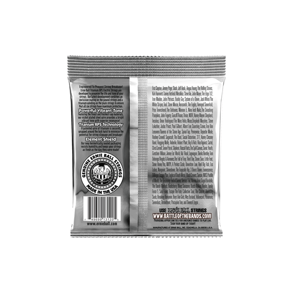 Ernie Ball 3120 RPS Coated Titanium Power Slinky 11-48