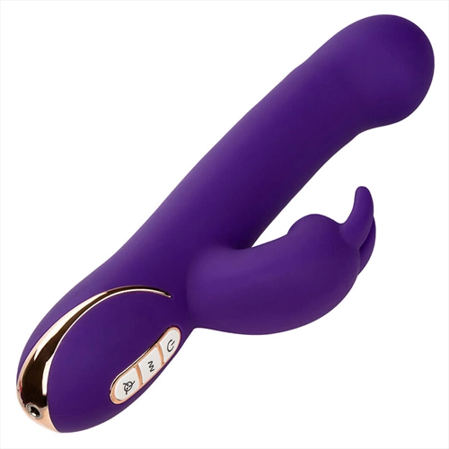 CALEXOTICS - JACK RABBIT VIBRATORE E STIMOLATORE 7 LIVELLI DI VIBRAZIONE E ONDE STIMOLANTI BLU