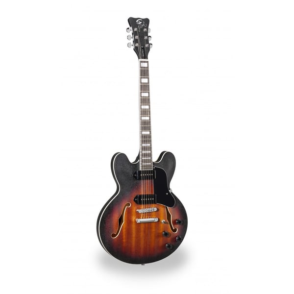 SOUNDSATION Chitarra semiacustica double cutaway con Single coil