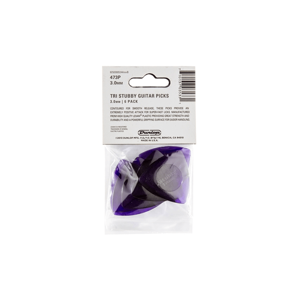 Dunlop 473P3.0 Tri Stubby 3.0mm
