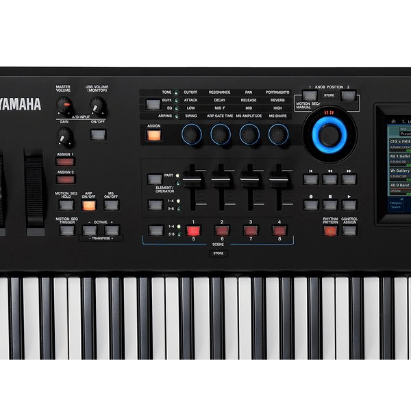 YAMAHA MODX6 SINTETIZZATORE TASTIERA 61 TASTI POLIFONIA 192 NOTE MIDI USB