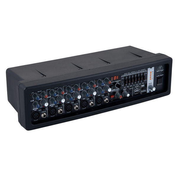 BEHRINGER PMP550M MIXER AMPLIFICATO 5 CANALI MIC LINE CON EFFETTI KLARK TEKNIK 500 WATT 7 BANDE