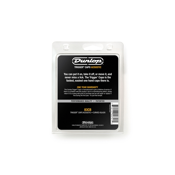 Dunlop 83CB Curved Black